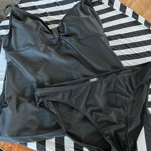 Size 12 bathing suit lot. 5 pieces